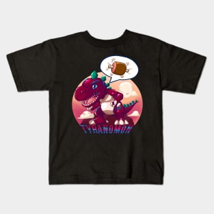 fanart tyranomon Kids T-Shirt